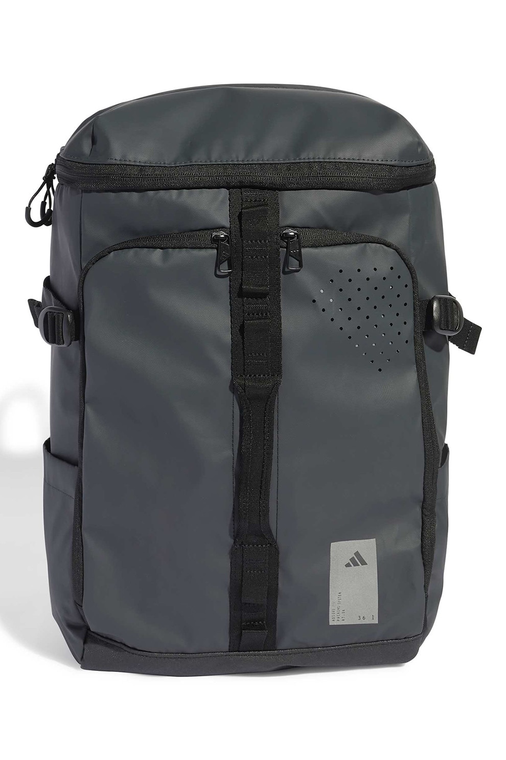 adidas Performance, Rucsac cu compartiment pentru laptop Hybrid, Negru, Gri antracit