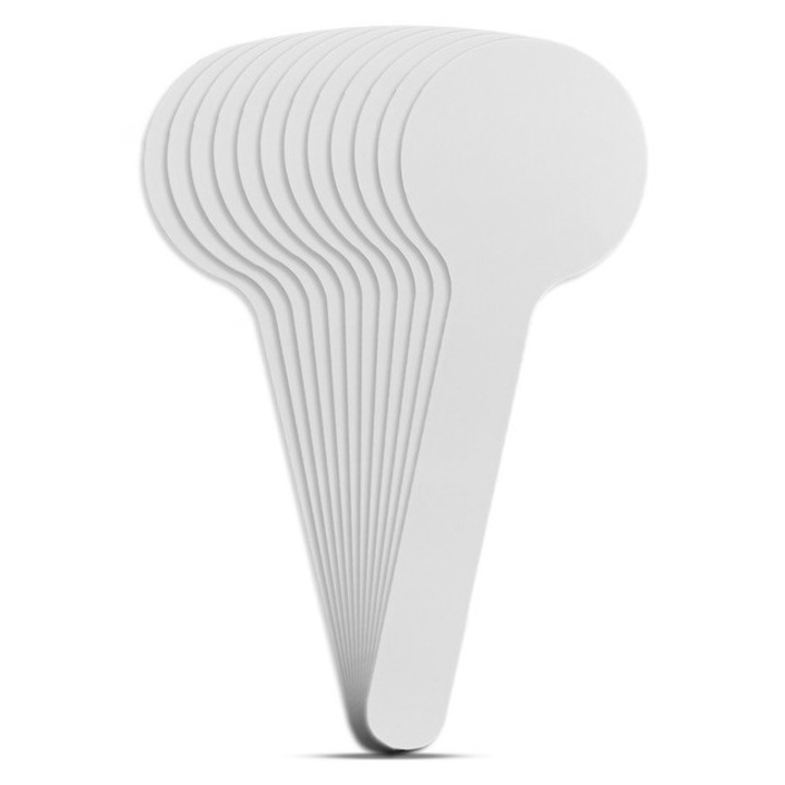 Комплект от 12 еднократни предпазни средства за очи Ezyaid, картонени, 19 см, бели