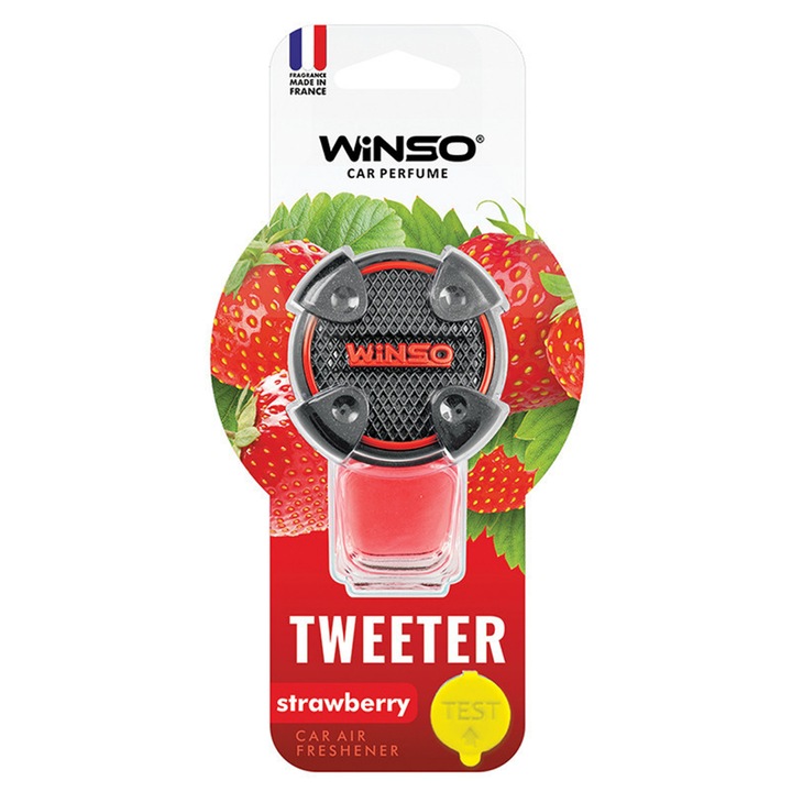 Parfum auto Winso Tweeter Strawberry 8 ml