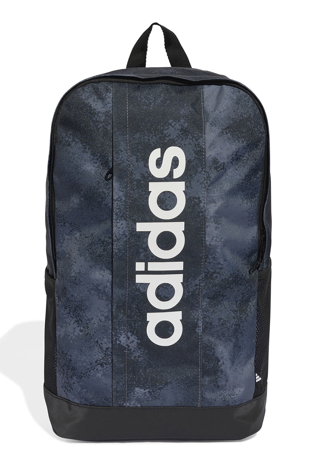 adidas Performance, Rucsac cu buzunare pentru sticla de apa, Alb, Bleumarin