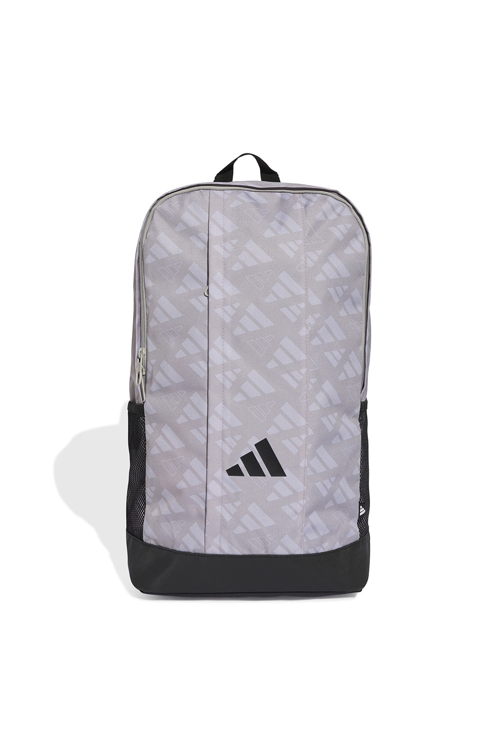 adidas Performance, Rucsac cu model logo 18.5 L, Negru, Albastru lavanda, Bej