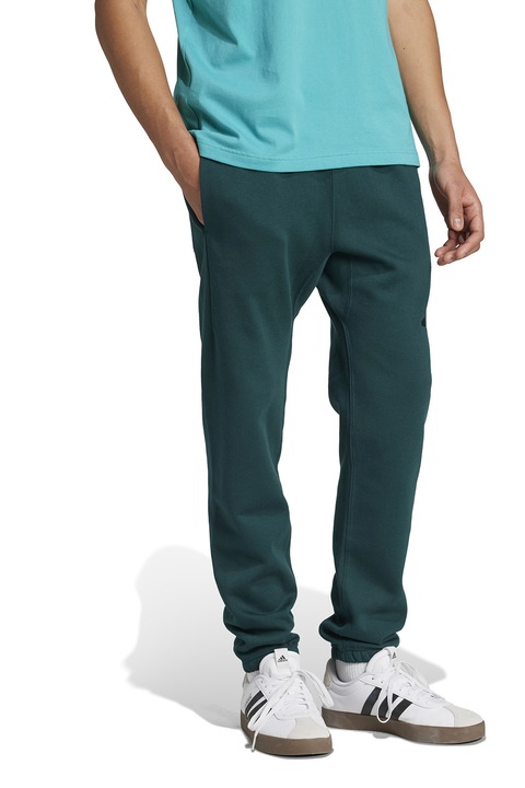 adidas Sportswear, Pantaloni de trening cu buzunare laterale ALL SZN, Verde/Verde persan