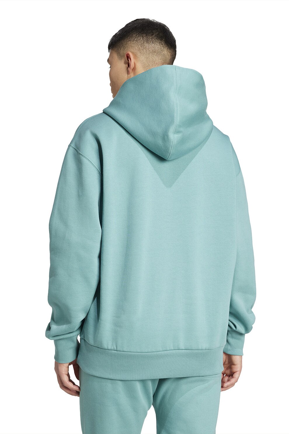 adidas Sportswear, Hanorac lejer cu buzunar kangaroo All SZN, Mint