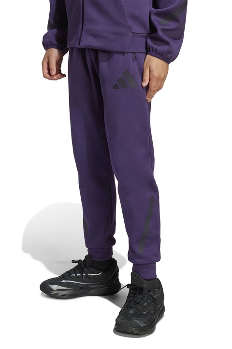 adidas Sportswear, Z.N.E húzózsinóros derekú szabadidőnadrág, Padlizsánlila