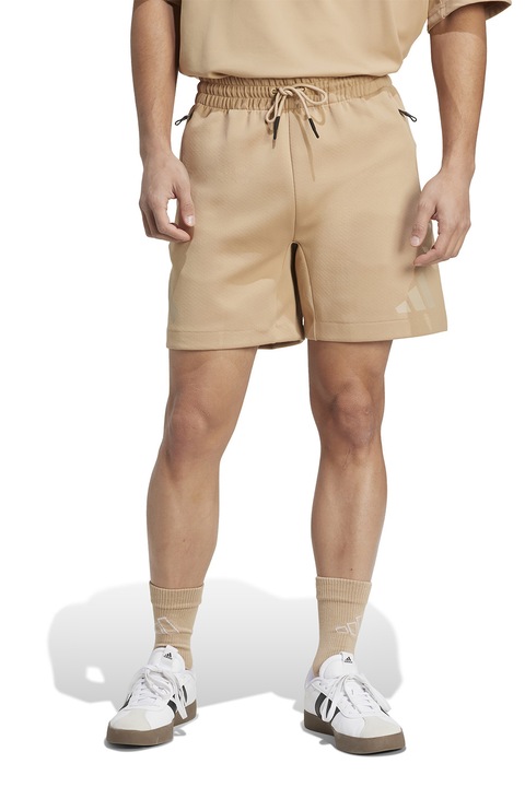 adidas Sportswear, Pantaloni scurti cu talie ajustabile Z.N.E, Bej