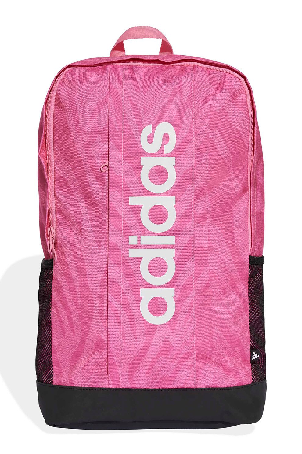 adidas Performance, Rucsac dreptunghiular cu logo, Alb, Roz