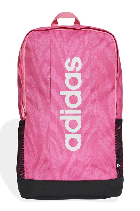adidas Performance, Rucsac dreptunghiular cu logo, Alb, Roz