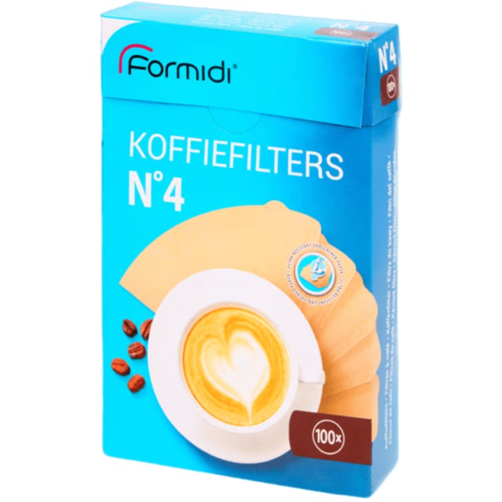 Formidi kávéfilter készlet 4. szám, 100 darabos