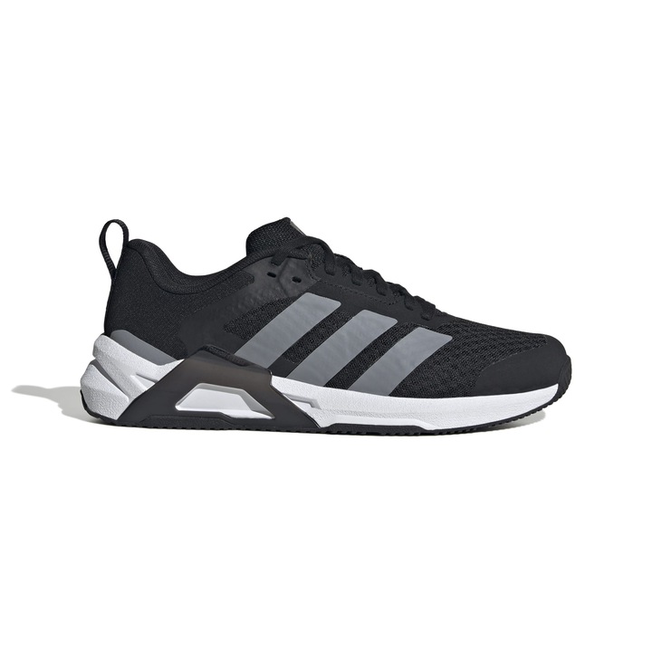 adidas Performance, Dropset Control sportcipő, Fekete/Sötét hamuszürke