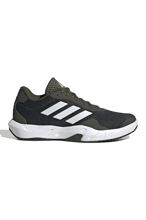 adidas Performance, Pantofi pentru antrenament Amplimove, Alb/Kaki