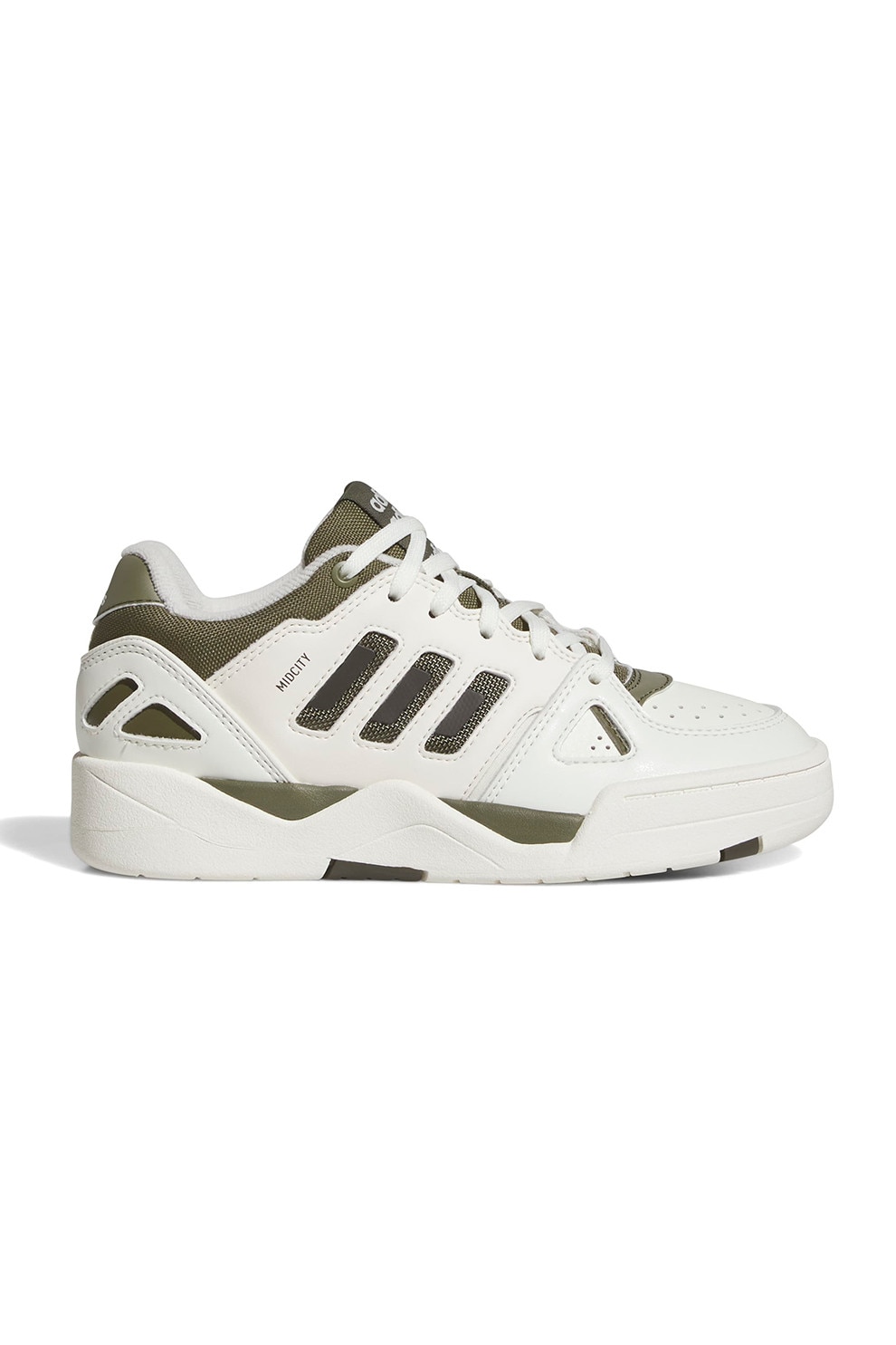 みゆき adidas Sportswear, Pantofi sport de piele ecologica Midcity, Kaki