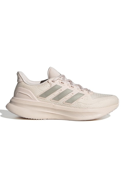 adidas Performance, Ultrarun 5 futócipő, Sötét khaki/Halvány rózsaszín