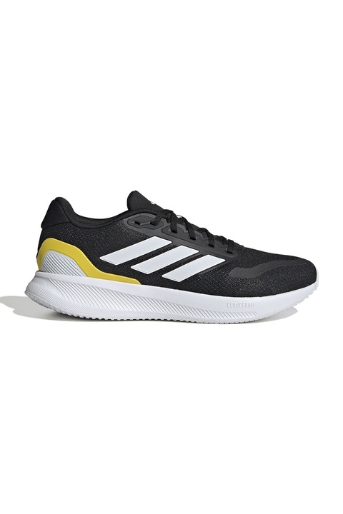 adidas Performance, Pantofi Runfalcon 5 pentru alergare, Alb/Negru/Galben
