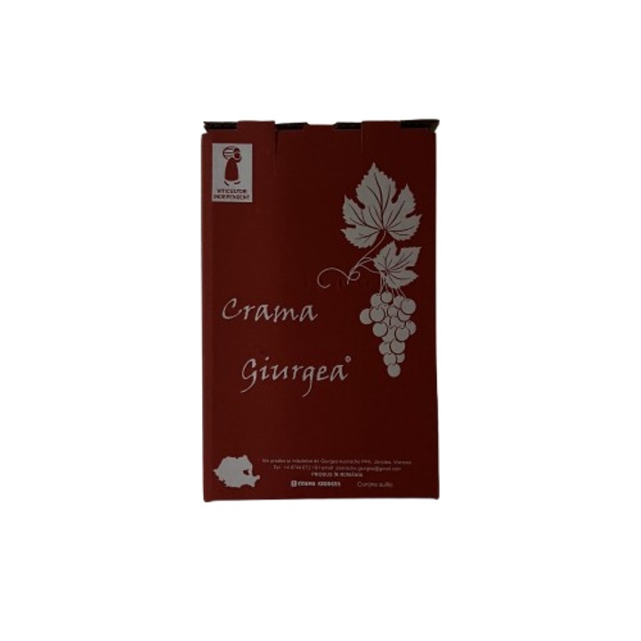 Vin Crama Giurgea, Aligote, alb, sec, 5 l