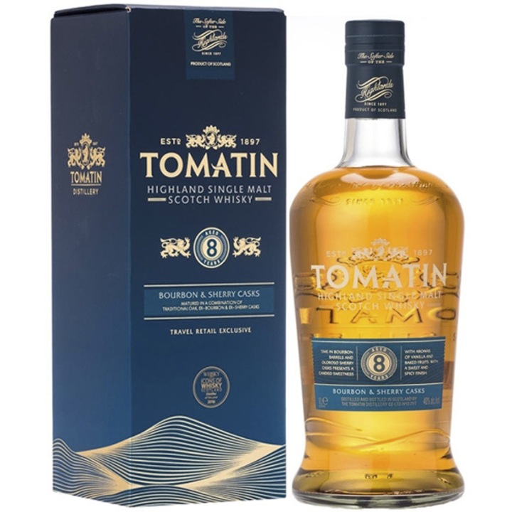 Whisky Tomatin 8YO, Single Malt, 40% Alcool, 1l