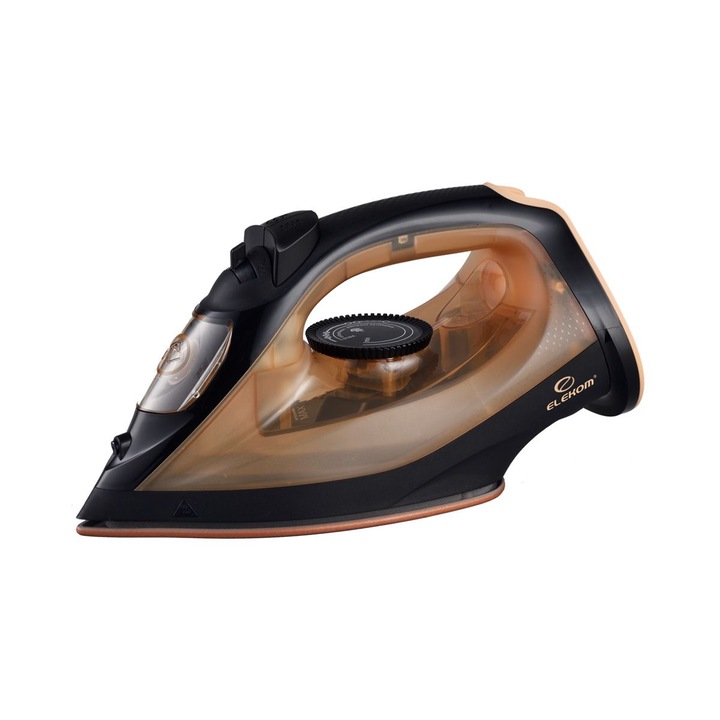 Ютия за гладене с пара Elekom ЕК-118 С, Керамична плоча, Регулируем термостат, 2000W