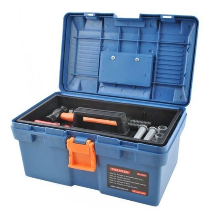 Trusa de scule pentru copii, 3 ani+, 30 x 19 x 15 cm, multicolor, Dactylion®