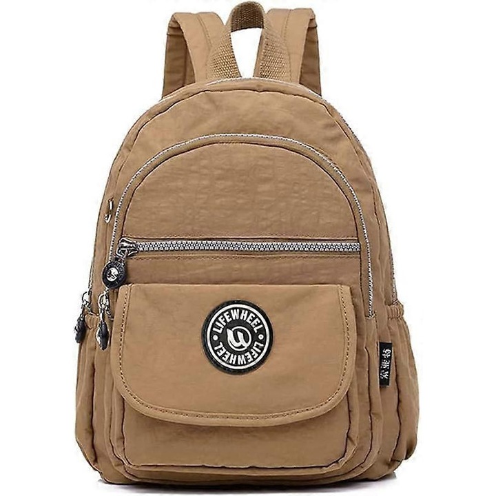 Rucsac mini Benobby pentru copii, pentru femei si fete, conceput pentru rucsac mic si usor, geanta de calatorie casual, bej