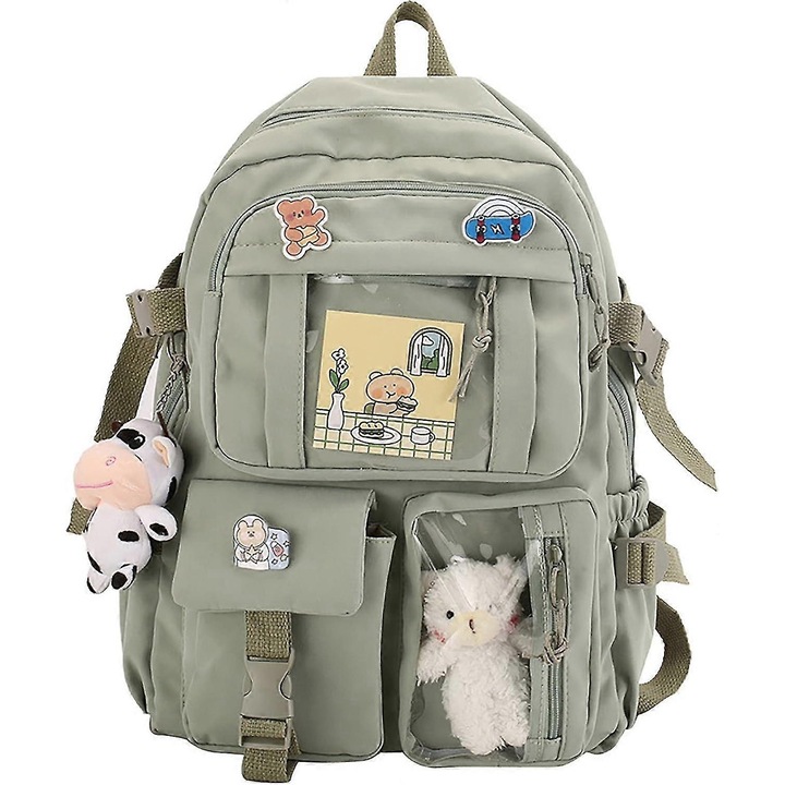 Rucsac pentru copii Benobby. Rucsac japonez Kawaii cu pandantiv. Rucsac mic. Rechizite scolare