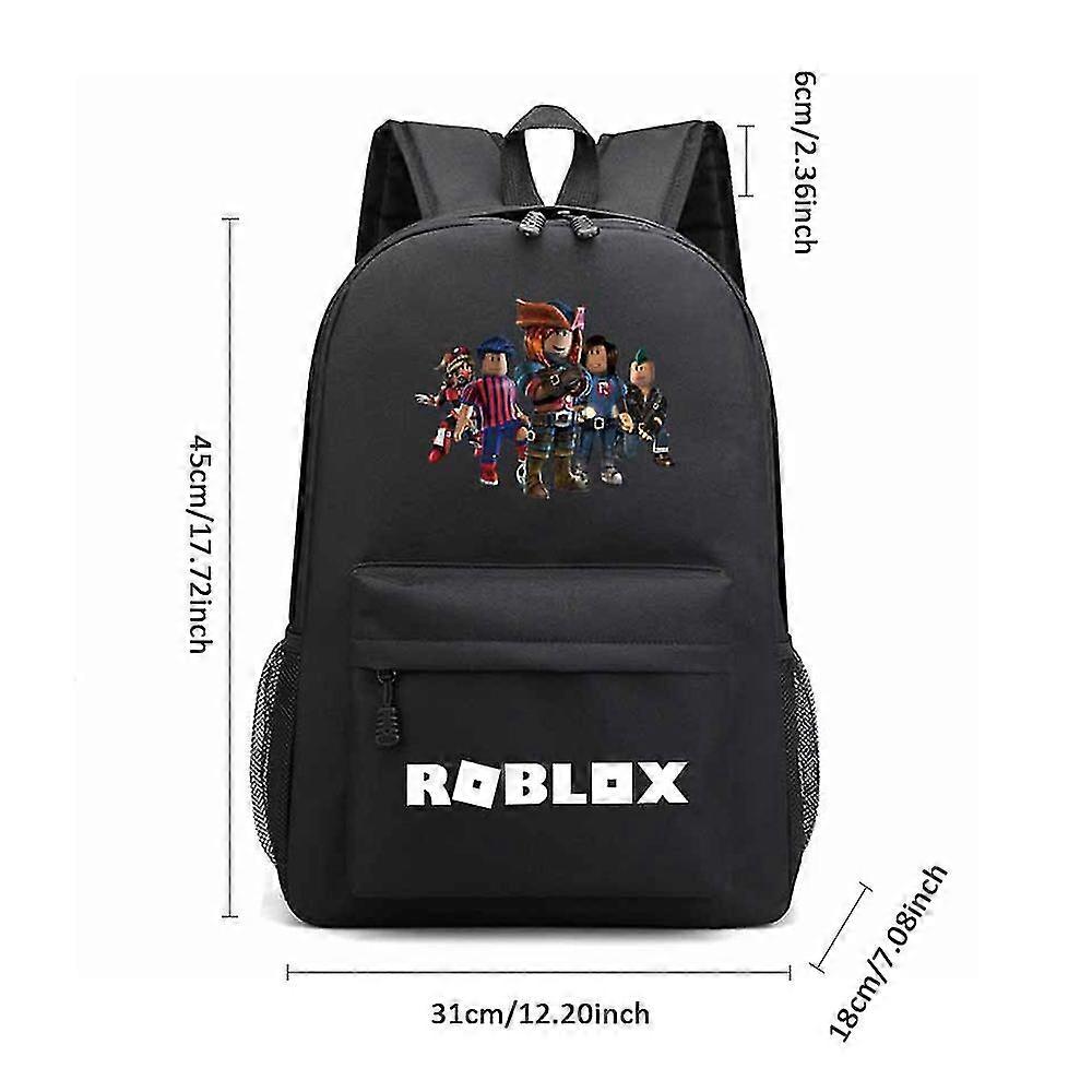 Rucsac laptop multicolor Roblox Galaxy, capacitate mare, 45x18x31cm, impermeabil, usor