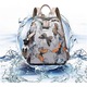 Rucsac Benobby pentru femei, cu mufa pentru casti/impermeabil, pentru calatorii de afaceri, casual, scolar, pentru femei si barbati, rucsac de zi cu buzunar antifurt (fluture)