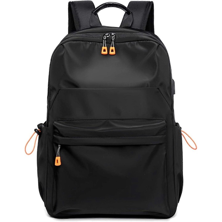 Rucsac Benobby pentru copii, rucsac de agrement cu USB, ghiozdane scolare pentru colegiu, ghiozdane scolare pentru adolescenti, baieti, rucsacuri casual pentru laptop de 15, 6 inch, ghiozdan scolar universitar de calatorie