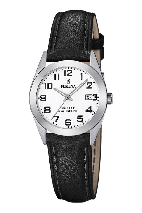 Festina, Ceas cu curea din piele, Negru