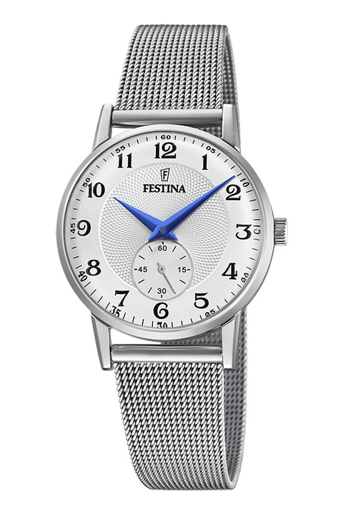 Festina, Analóg karóra hálós szíjjal, Ezüstszín