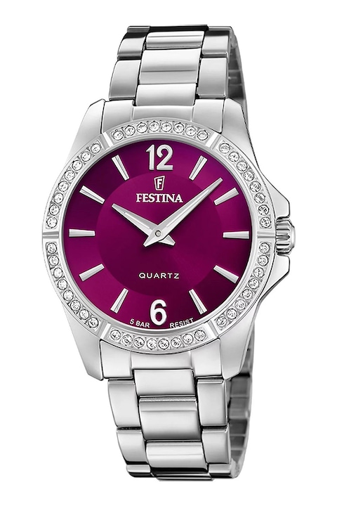 Festina, Ceas cu bratara metalica, Argintiu