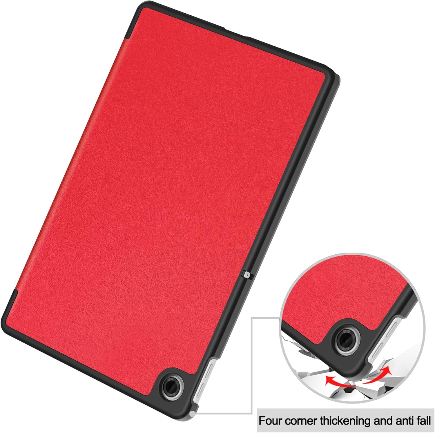 Husa tableta, Omelivon, Pentru Lenovo Tab 10.1" 2025, Rosu