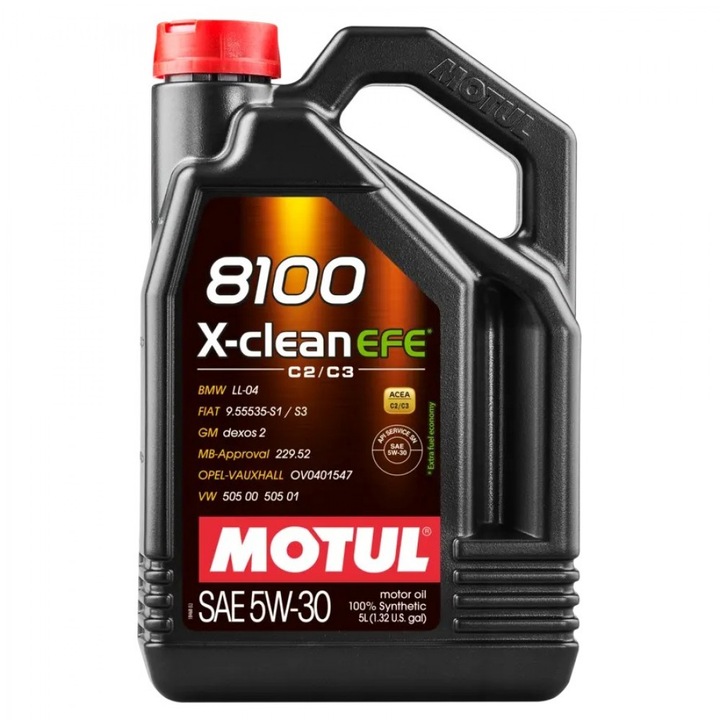 Масло Motul 8100 X-clean EFE 5W-30 - 5 Л
