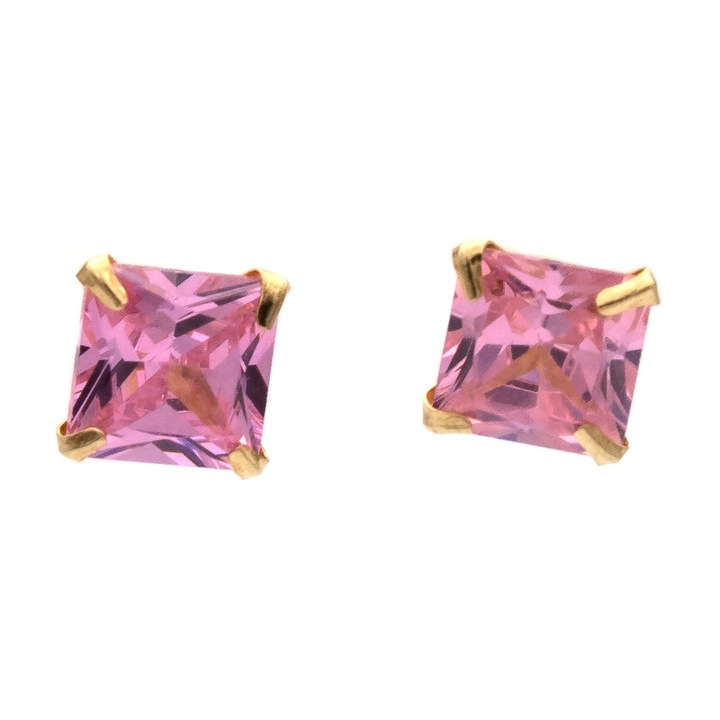 Cercei Flamingo Aur 14K