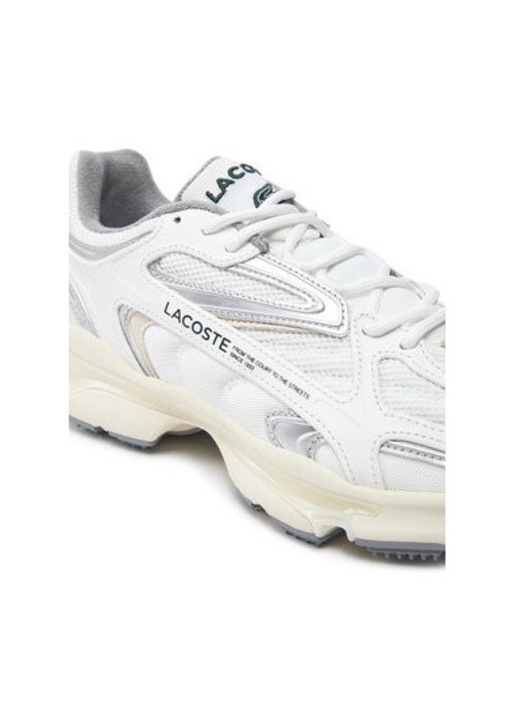 Мъжки спортни обувки, 748SMA0058, Lacoste, Синтетика, Бял, 46.5