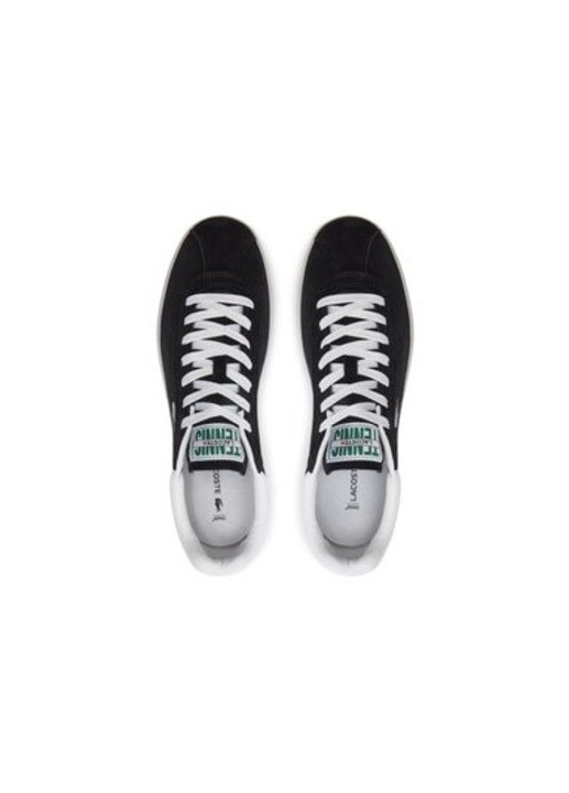 Мъжки спортни обувки Lacoste, изработени от естествена кожа, Черен