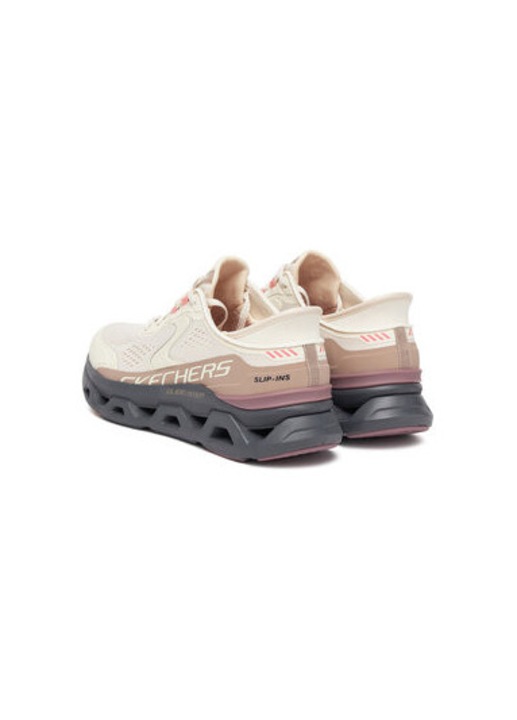 Pantofi sport dama, 150510, Skechers, Textil, Bej, Bej