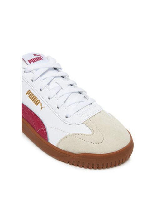 Pantofi sport dama, 395104, Puma, Piele naturala, Alb