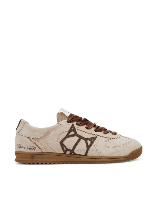Pantofi sport dama, EXPOSUREE, Naked Wolfe, Piele naturala, Alb, Alb