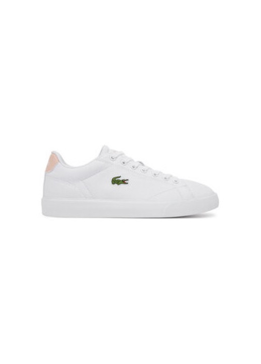 Pantofi sport dama, 749CFA0004, Lacoste, Textil, Alb, 37