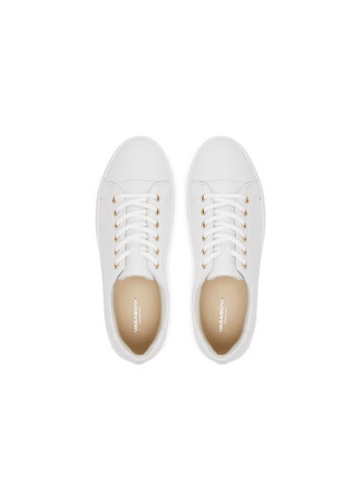 Дамски спортни обувки, 5927-201-01, Vagabond, Естествена кожа, Бял, 35