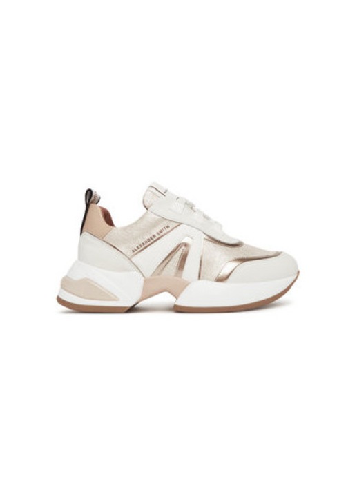 Pantofi sport dama, ASBBMBW, Alexander Smith, Piele ecologica, Bej, 40