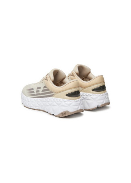 Női sportcipő, X8X239 XK432, Ea7 Emporio Armani, Textil, Bézs