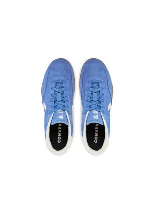 Дамски маратонки, A11504C, Converse, Естествена кожа, Син