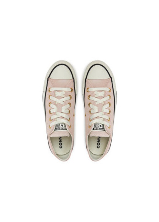 Tenisi dama, A13816C, Converse, Piele naturala, Roz