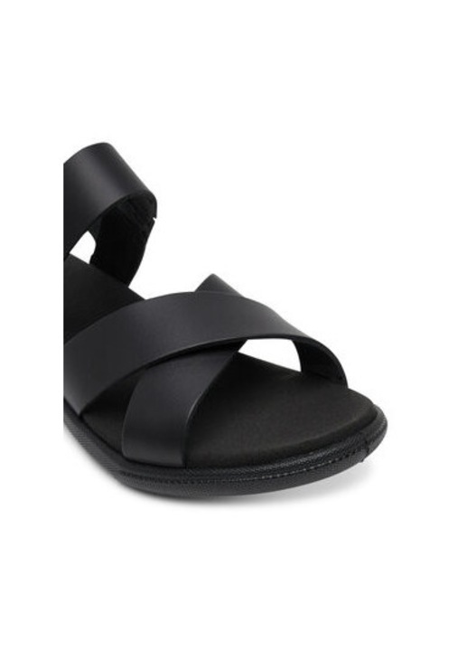 Дамски сандали, 22010301001, Ecco, Естествена кожа, Черен, 38