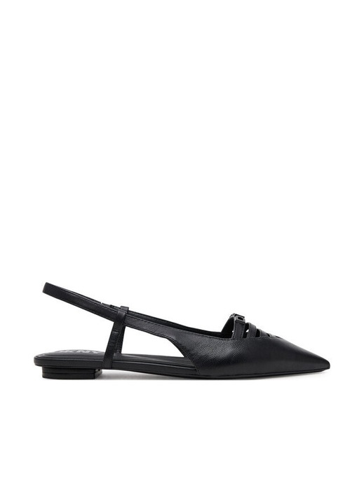 Női szandál, K1524221, Dkny, Természetes bőr, Fekete