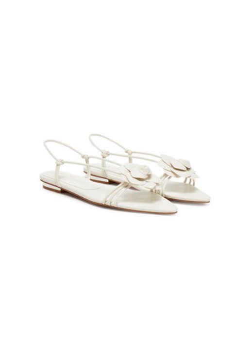 Sandale dama, 13986281, Aldo, Piele ecologica, Alb