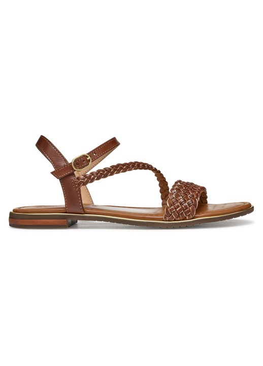 Geox valódi bőr szandál, Barna, 36