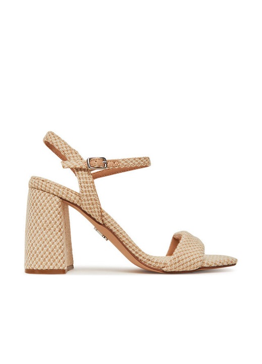 Női szandál, SM11003691, Steve Madden, Textil, Bézs, 41