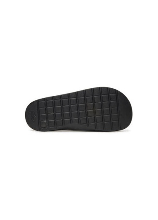 Slapi dama, 748CFA0011, Lacoste, Sintetic, 38 EU, Negru