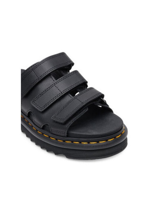 Slapi dama, DM40522001, Dr.Martens, Piele naturala, Negru, 41